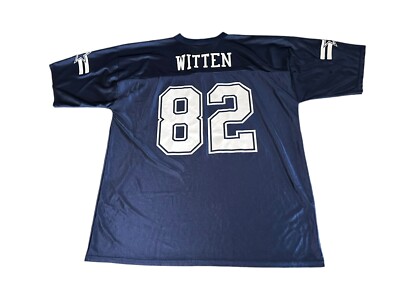 Football Jersey Witten Throwback Jersey Facsimile Autographed Jason Witten  Dallas Thanksgiving Reprint Jersey Men's XL