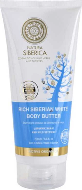 NATURA SIBERICA NS Rich Siberian White Body Butter, 200 ml