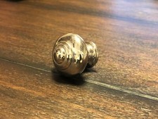 Set of 12 - Chrome Cabinet or Drawer Knobs for Kitchen or Bathroom - Heavy