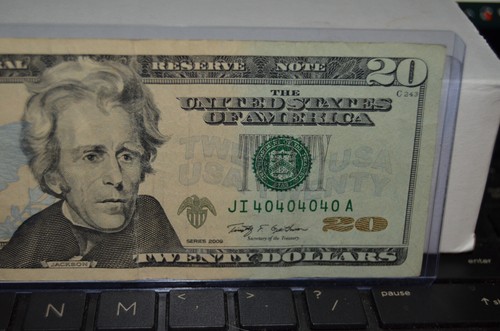 #40404040 Awesome Fancy Serial Number True Binary Super Repeater $20.00 Dollar - Picture 6 of 6