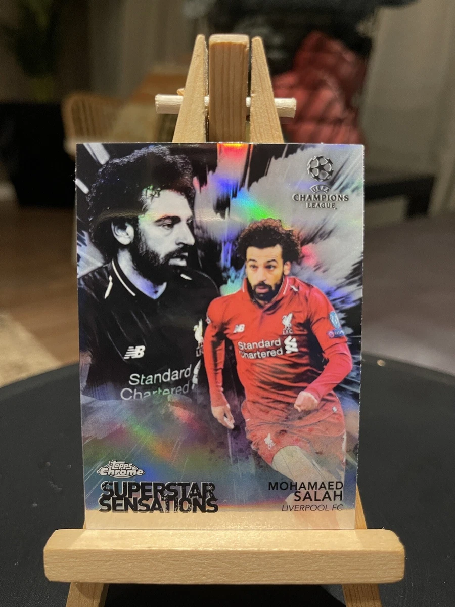 2018-19 Topps Chrome UCL Mohamed Salah #SS-MS for sale | eBay