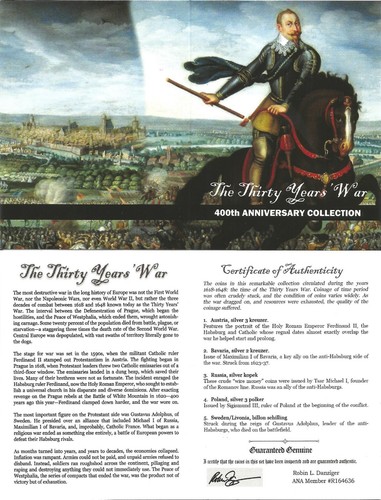 Thirty Years War: Europe’s Bloodyst Conflict (Five-Coin Box) 1618-48 ED - Bild 7 von 8