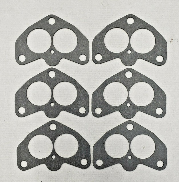 6 STROMBERG 97 FORD HOLLEY 94 CARB FLANGE GASKET TO INTAKE GASKETS**US