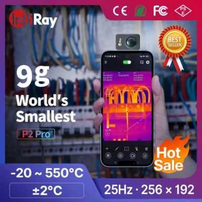 Infiray P2 Pro+ Official Night Vision Thermal Camera Imager IOS/Android