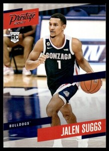 2021-22 Chronicles Prestige Draft Picks Jalen Suggs #371 RC Gonzaga Bulldogs