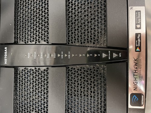 NETGEAR Nighthawk X6 AC3200 Tri-Band Gigabit Wi-Fi Router - Black... - Picture 2 of 4