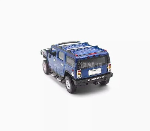 1:24 MZ Hummer H2 off-road vehicle CAR DIE CAST MODEL RARE - Picture 2 of 4