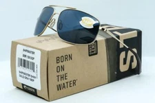NEW COSTA DEL MAR SHIPMASTER SUNGLASSES Gold frame / Gray 580P Polarized lens