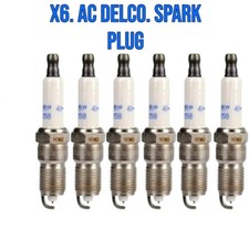 X6 ACDelco 41-983 Spark Plug Double Platinum For Chevrolet, GMC