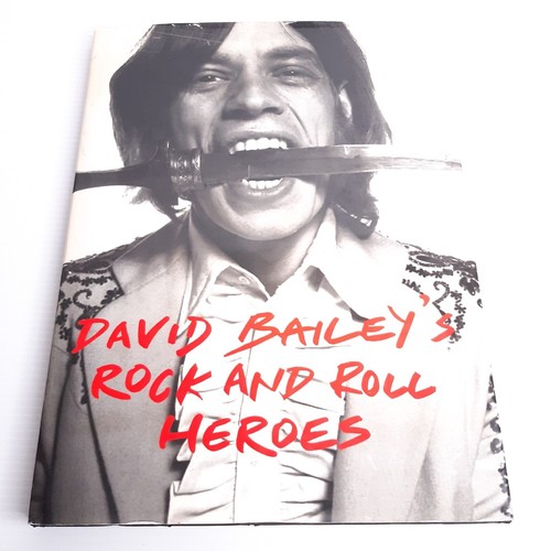 David Bailey's Rock and Roll Heroes Book Large Hardback Music Photographs Iconic