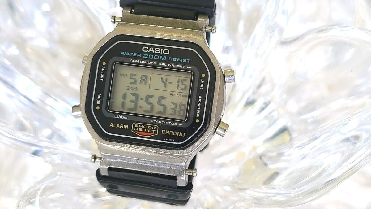 G-SHOCK DW-5600C-1 希少 モジュール691 豆球 初代スピード-