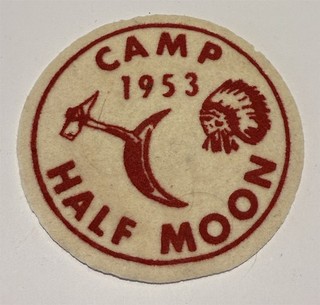1953 Camp Half Moon New York Boy Scout KJ9