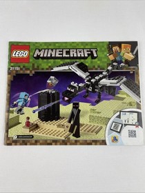 Lego Instruction Manuals Books ONLY Lot Of 8 Minecraft 21121 21159 21158 21151