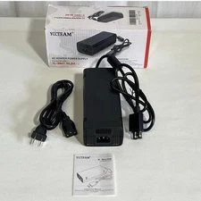 XBOX 360 Slim Replacement AC Adapter Power Supply Includes Power Brick/Wall Plug