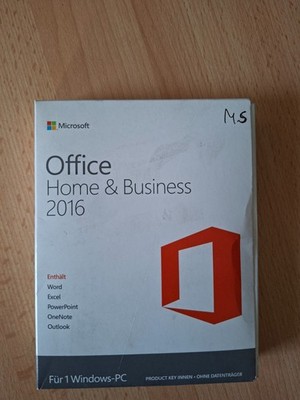 Microsoft Office 2016 Home & Business   Dauerlizenz für Windows