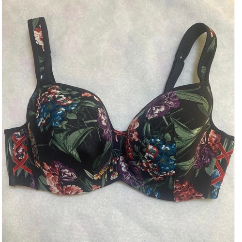 Cacique Floral lightly lined balconette size 38DD