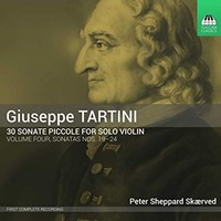 Giuseppe Tartini - 30 Sonate Piccole For Solo Violin Vol. 4 - Sonatas - F600Z