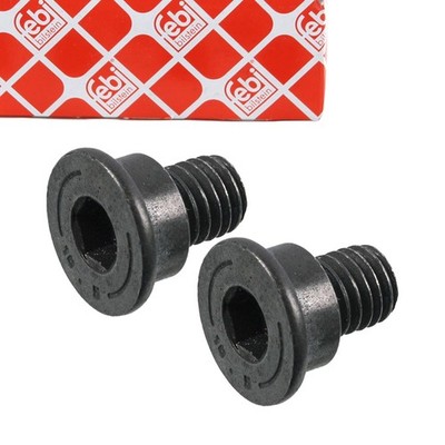 2x febi Schraube Bremsscheibe M8x1,25 Länge 15mm für BMW 34211161806