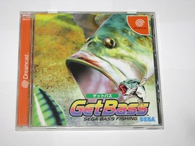 Get Bass (Japanese) Sega Dreamcast Japan import +reg card flyer US Seller