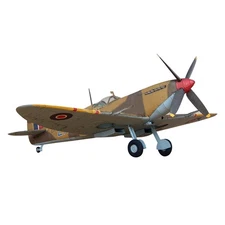 1/33 Supermarine Spitfire Fighter Paper Model Military Airplane Unassembled Gift