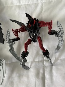 NO CRACKED JOINTS! Lego Bionicle 8691 ANTROZ & 8947 RADIAK Phantoka Makuta 2008