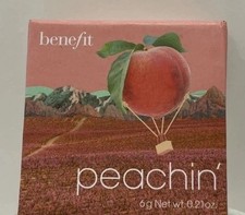 Image of Benefit Peachin Peach Blush Powder Full Size 6g. Sealed. BNIB. AUTHENTIC
