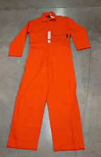 Walls FR Flame Resistant Industrial Coverall Work Suit Mens 40 Regular Orange