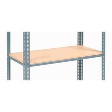 Global Industrial Additional Shelf Level Boltless Wood Deck 36"W x 24"L Gray