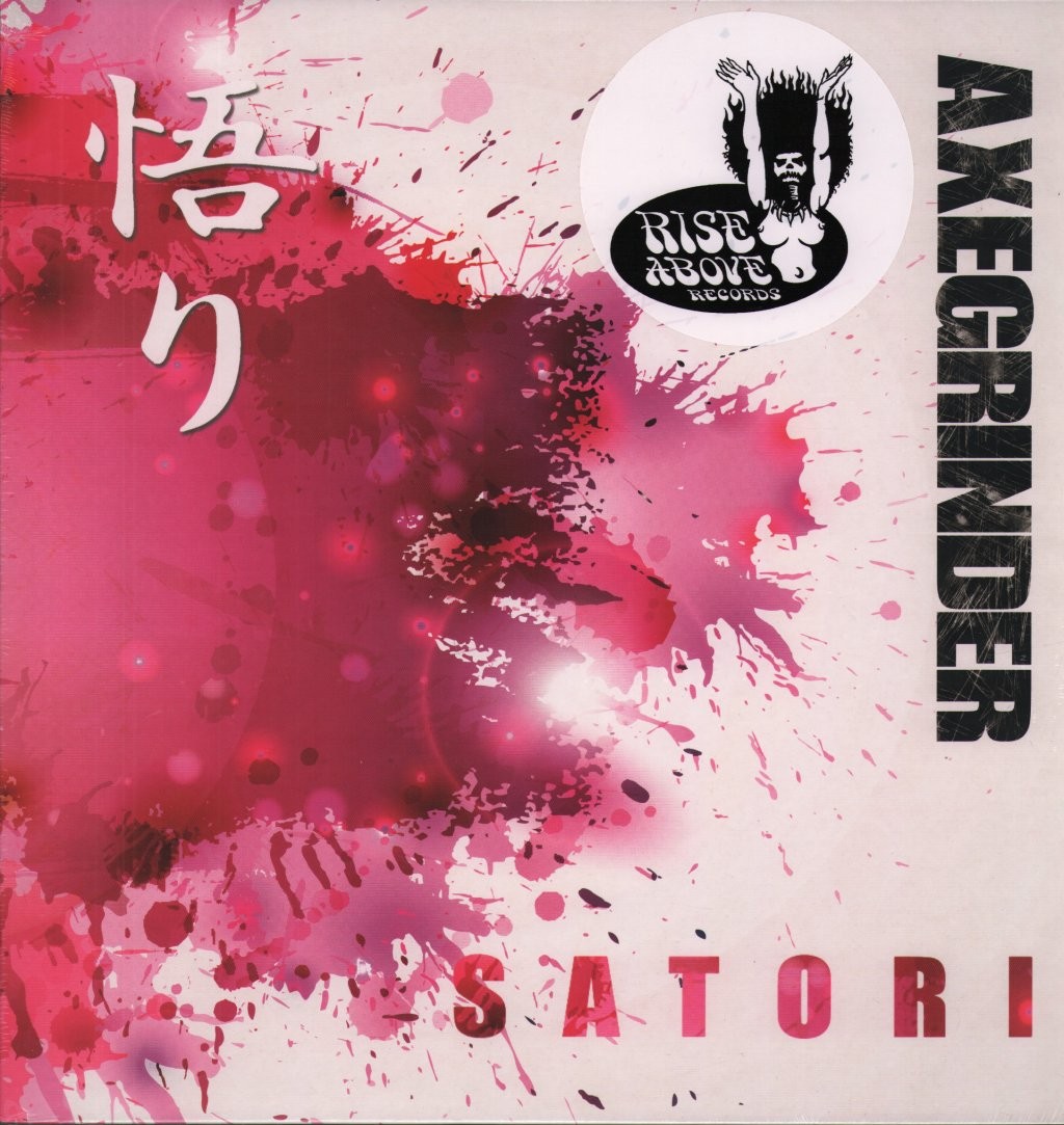 Axegrinder Satori LP vinyl Europe Rise Above 2018 clear vinyl LP still sealed