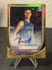 Nikola Topic 2025-26 Topps Bowman Chrome Gold Auto /50 #BCA-NO