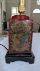 The Marquess of Queensberry's Tea Tin Converted Lamp — photo 3