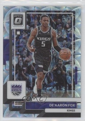 2022 Panini Donruss Optic Premium Box Set Prizm 246/249 De'Aaron Fox #130 15s4