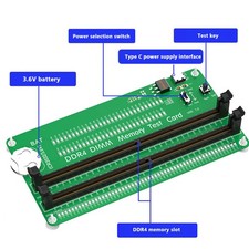 RAM Memory Tester Card DDR4 Slot Diagnostic Analyzer For Laptop Computer Wi LNZL