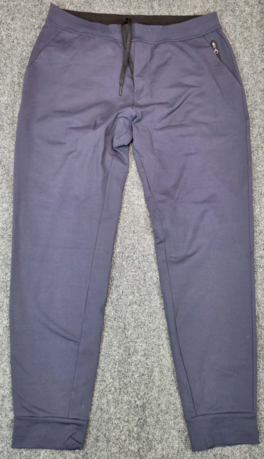 Public Rec Jogger Pants Mens 34x29 (34x32tag) Navy Stretch Draw String Waist