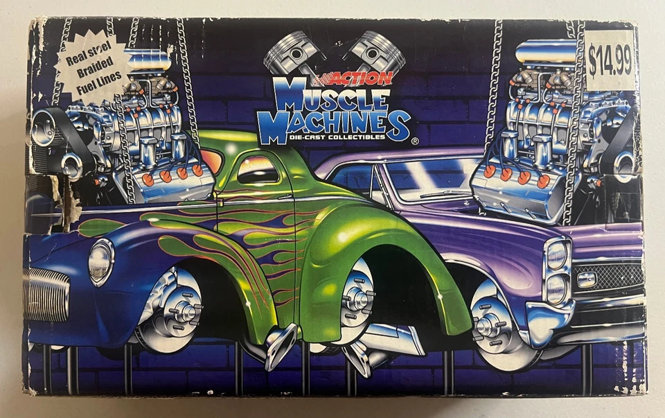 Action Muscle Machines Die-Cast '41 Willys Couple 1:24 Scale Car - Image 2 of 2