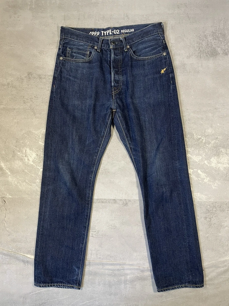 A Bathing Ape Regular Size Jeans for Men for sale | eBay