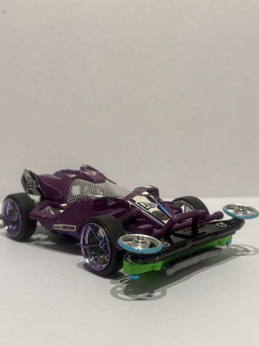 Tamiya Mini 4WD Emperor Modified Car, Custom Parts Included
