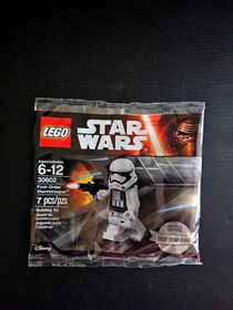 Lego Star Wars Poly Bag Lot 5 Star Wars Minifigures  New Sealed Retired 
