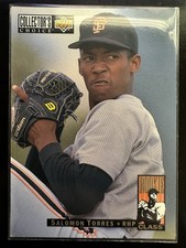 Salomon Torres 1994 Collector's Choice Baseball Card #19 Rookie. rookie card picture