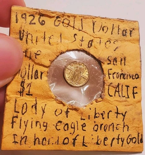 Republica Mint Union Ounce O Libertys Gold Crested $500 Gold Coin USA.o Rare1926