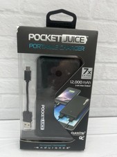 tzumi pocket juice Endurance 12,000 mAH Portable Charger No. 4533