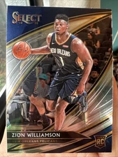 2019-20 Panini Select - Courtside Zion Williamson #297 (RC)