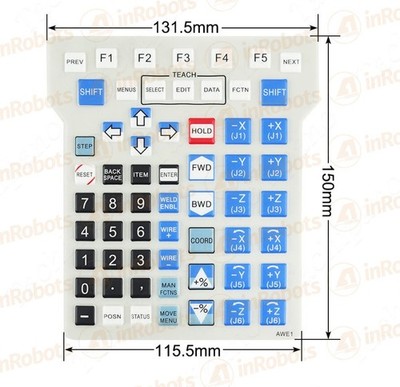 A05B-2518-C370#SGL   Teach Pendant 6.4'' LCD Screen for R-30iA Controller #qm