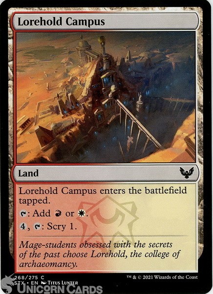 Lorehold Campus Common Mint MTG Card :: :: Strixhaven Commander Decks 2021 :: ::