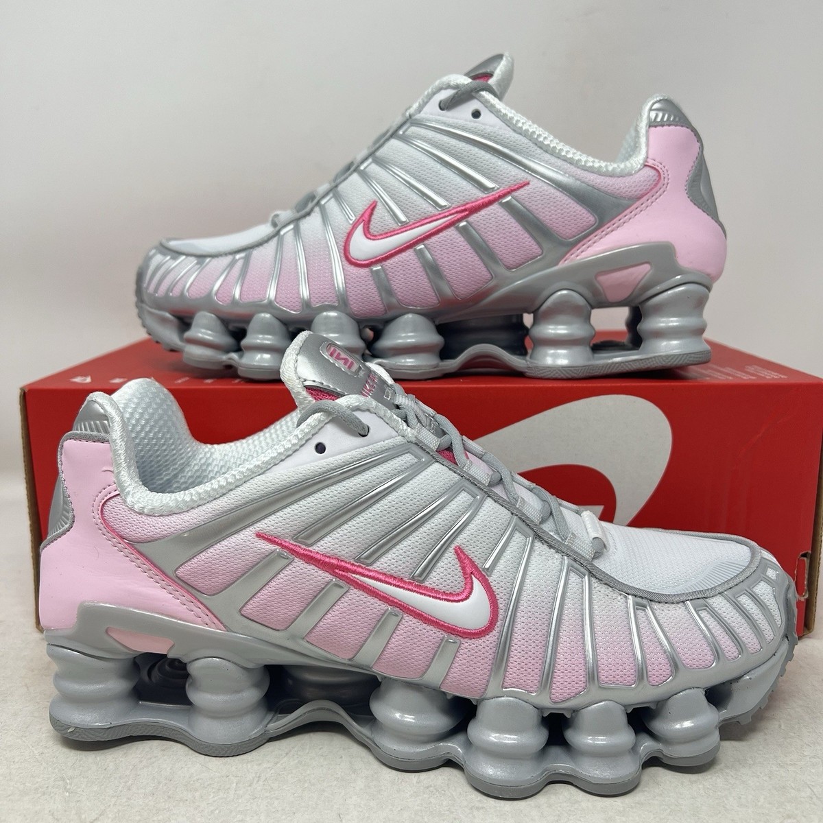 ウェア nike shox tl platinum 26cm Nike Shox TL Men's Shoes in White/Metallic Platinum/Black