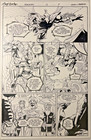 Leonard Nimoy's PriMortals #13 Pg. 5 Original Comic Art Tekno-Comix Asimov — photo 1