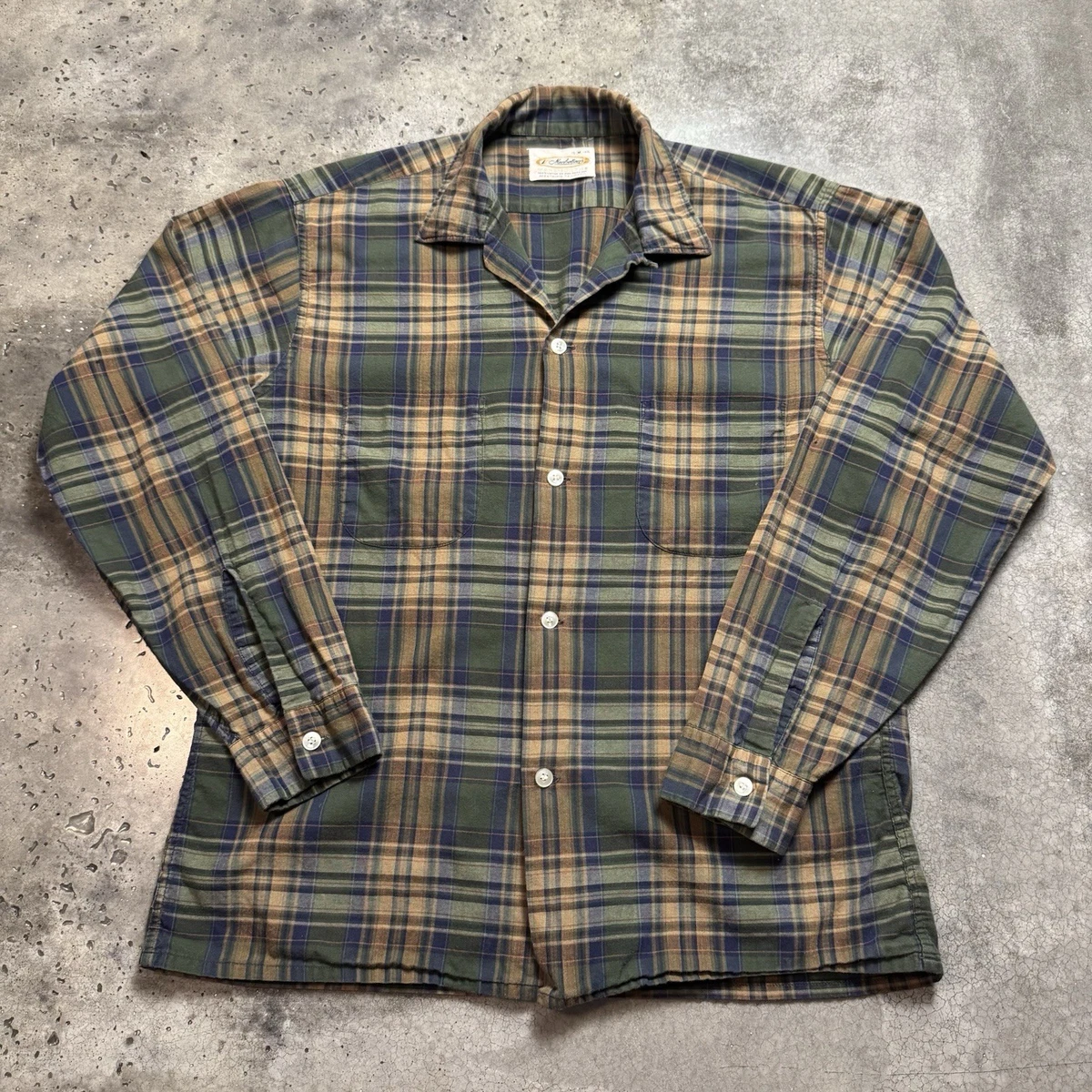 Manhattan Regular 1950s Vintage Casual Shirts for Men for sale | eBay