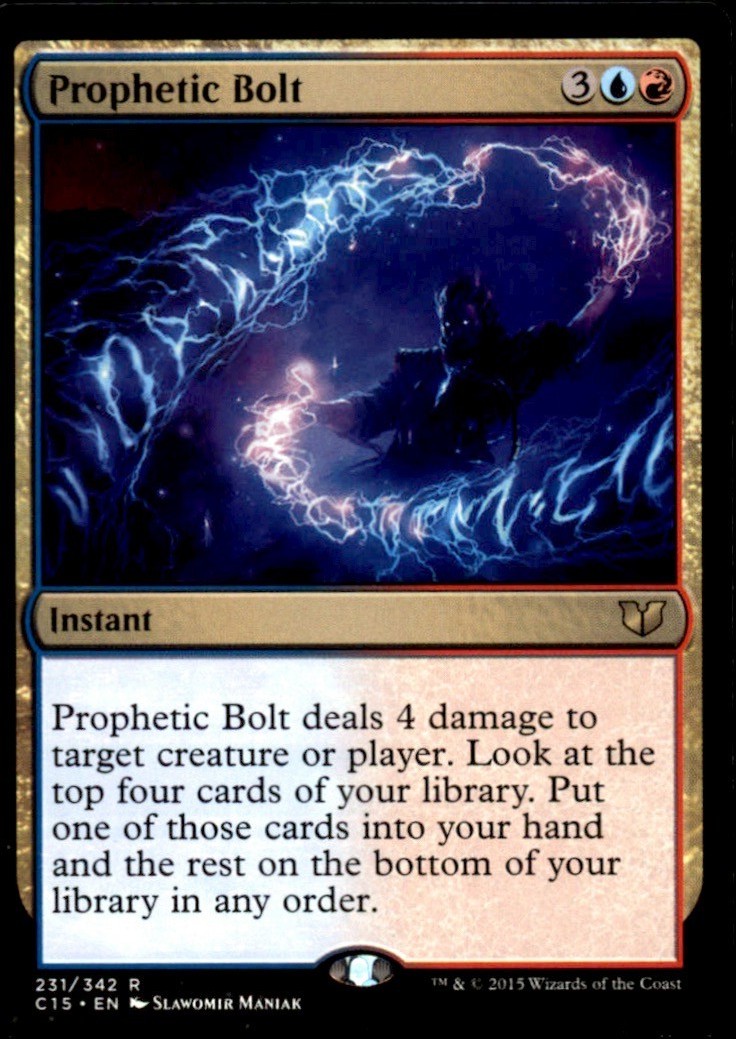 Prophetic Bolt 231 - Commander 2015 Rare - NM