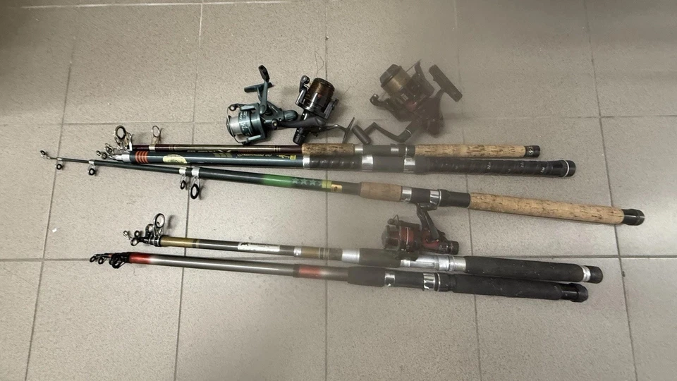 Karpfen, Angel Set, Angeln  Konvolut