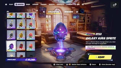 Fortnite Galaxy Aura Sprite  - you keep it